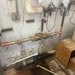 Backflow preventer installation